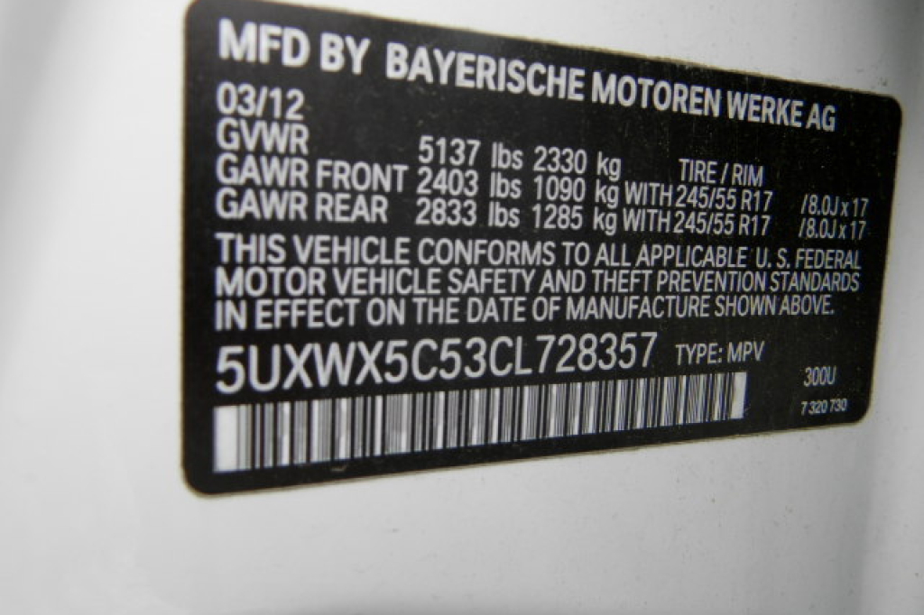 BMW X3 Xdrive 2012 фото 22