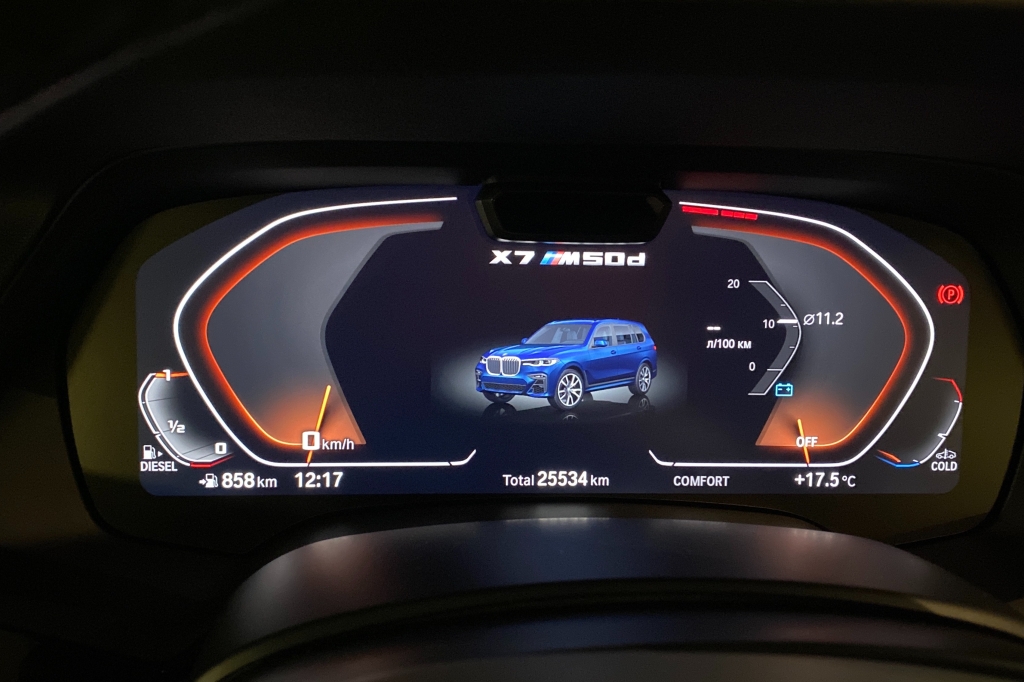 BMW X7 M50D 2021 photo 19