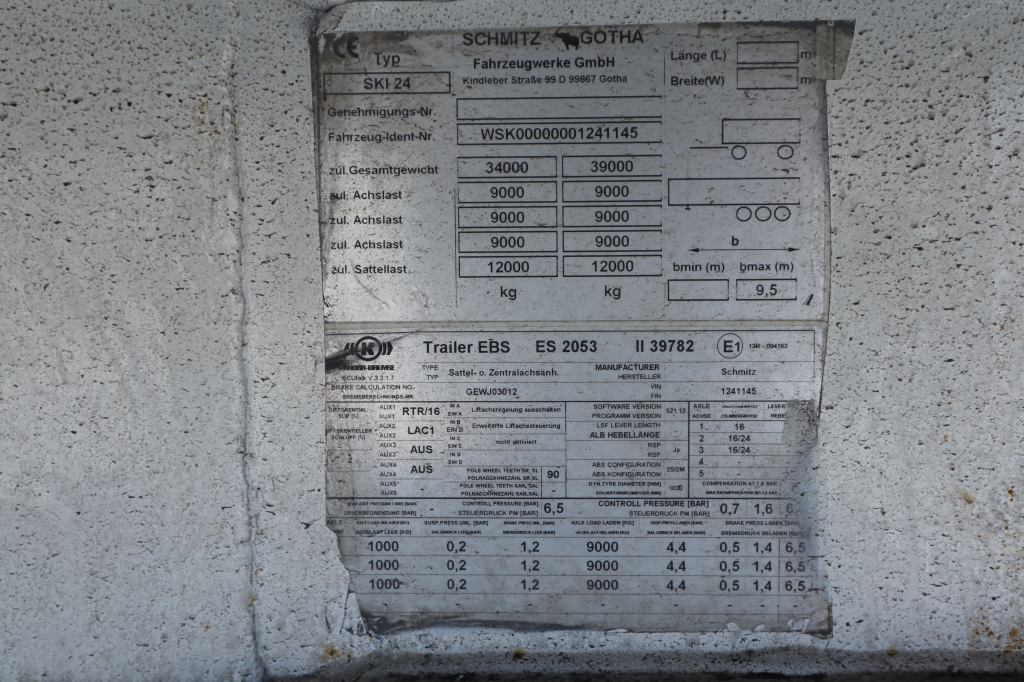 Schmitz Cargobull S3 2008 фото 6