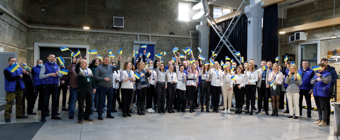 Blue and yellow mood: WAH joined the celebration of Unity Day in Ukraine