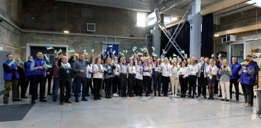 Blue and yellow mood: WAH joined the celebration of Unity Day in Ukraine