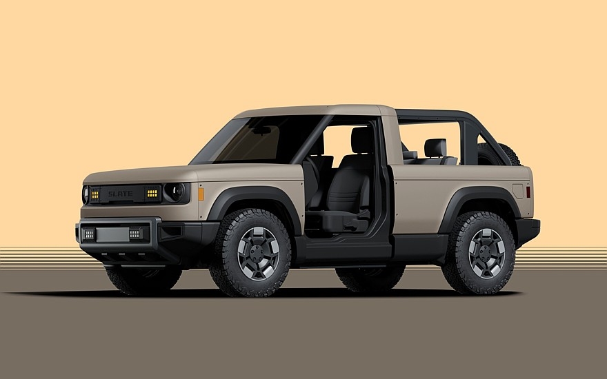 Slate Truck: Новий стартап з доступним модульним електропікапом фото Slate Truck: Новий стартап з доступним модульним електропікапом фото 2